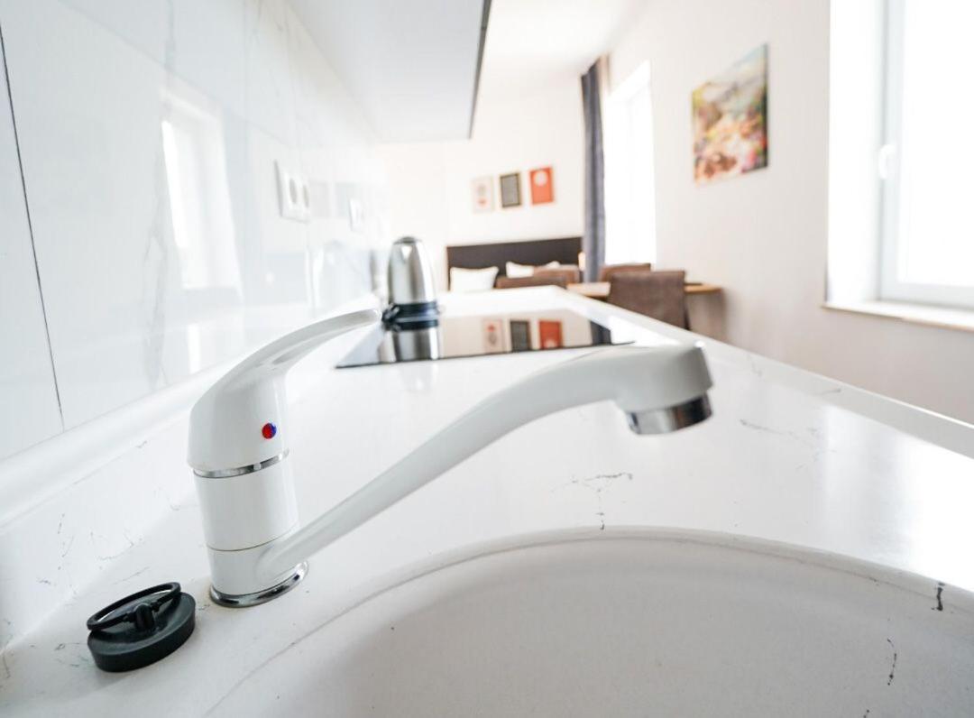 Hotel Zur Alten Stadtkellerei 莱比锡 外观 照片 A single control tap