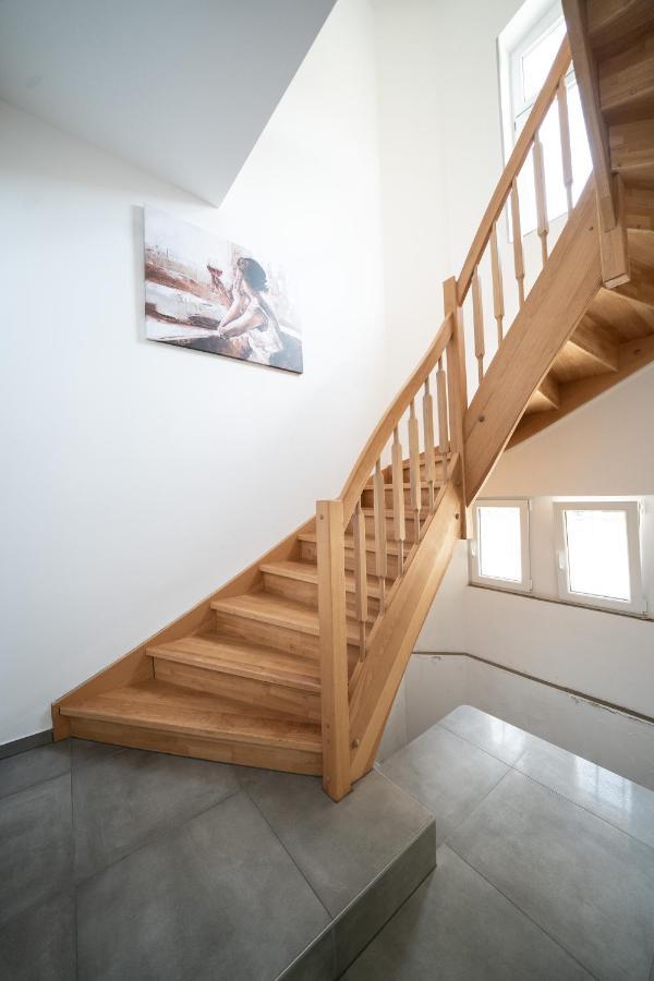 Hotel Zur Alten Stadtkellerei 莱比锡 外观 照片 A staircase
