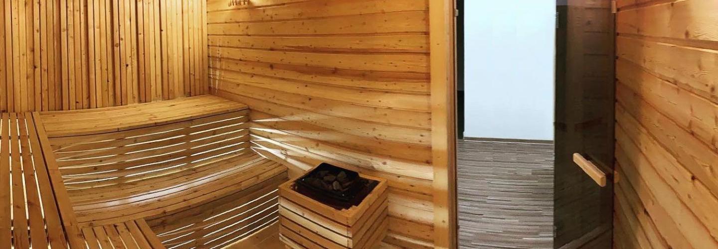 Hotel Zur Alten Stadtkellerei 莱比锡 外观 照片 A modern sauna heater