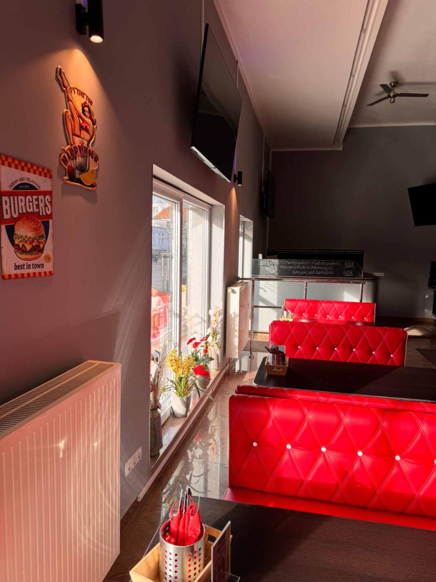 Hotel Zur Alten Stadtkellerei 莱比锡 外观 照片 Interior of a typical American diner