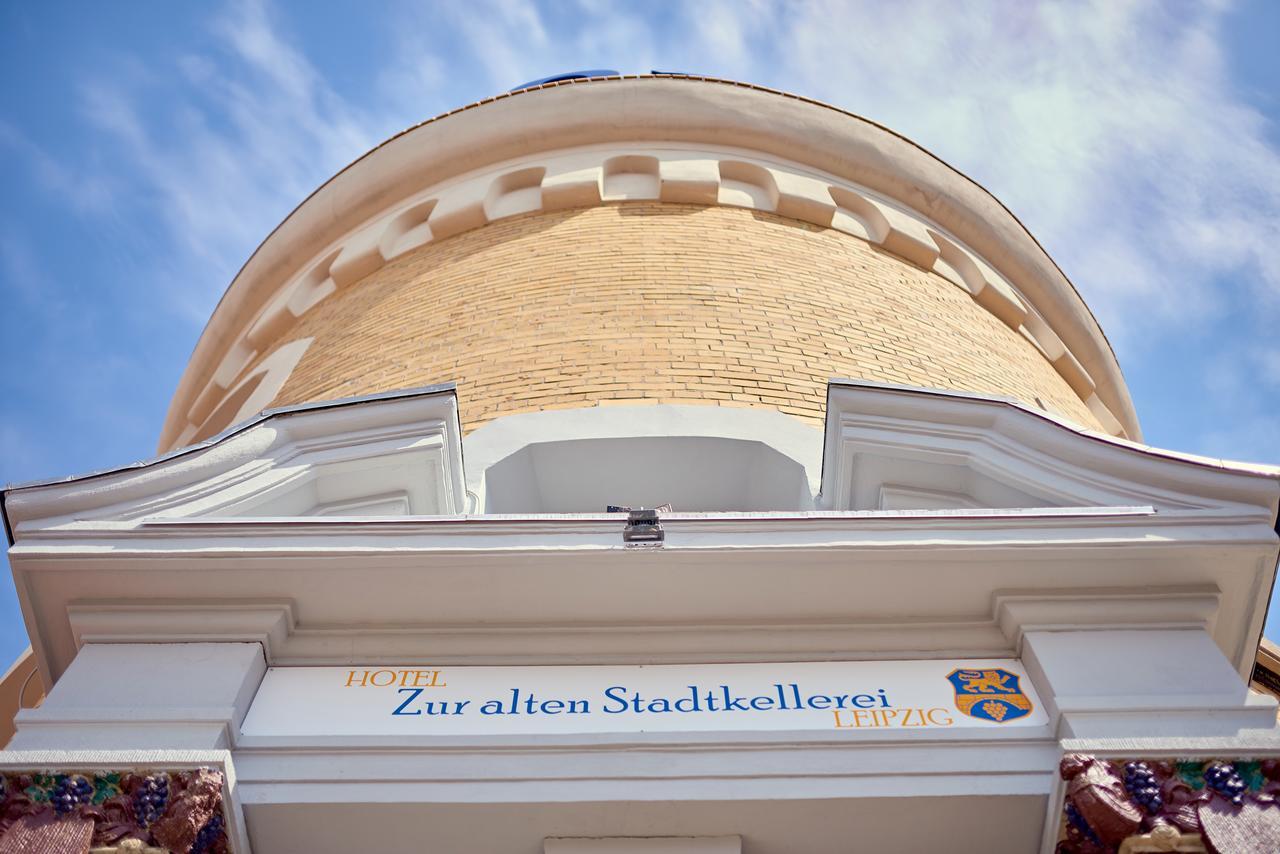 Hotel Zur Alten Stadtkellerei 莱比锡 外观 照片 The dome of the St. Pölten University of Applied Sciences